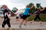 Flyveskridt. En atletikklassiker, som man ikke kan gøre tit nok. Giver kraftfuldt afsæt og styrker akillessener. 