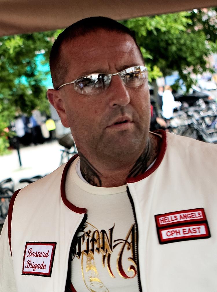 Feriereportage. Se og Hør tog sidste år på ferie på Lanzarote sammen med Hells Angels-rockerne Brian Sandberg (billedet) og Jørn Jønke Nielsen. Det vil ikke ske mere. 