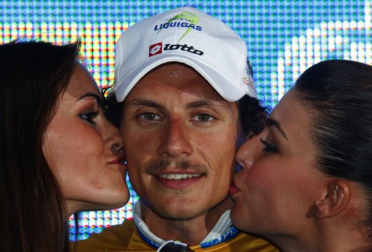 sejrskys. Italienske Filippo Pozzato slog til i dag efter flere måneders sejrstørke. Arkivfoto. 