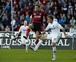 klasseforskel. FC Midtjylland formåede aldrig at presse FCK i topkampen i Herning. 
