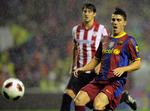 rødt. Temperamentet løb af med Barcelonas David Villa i slutminutterne af kampen mod Bilbao, hvor han blev vist ud. Men inden da havde han lagt en afgørende aflevering til 1-0-målet. 