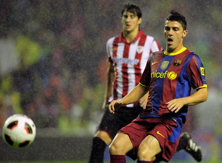 rødt. Temperamentet løb af med Barcelonas David Villa i slutminutterne af kampen mod Bilbao, hvor han blev vist ud. Men inden da havde han lagt en afgørende aflevering til 1-0-målet. 