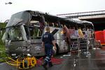 Ulykke. En polsk bus er forulykket i Brandenburg ved Berlin. 