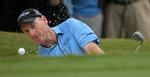 Champ. Jim Furyk røg i bunkeren på 18. hul, men et fantomslag fik ham på titelkurs igen. 