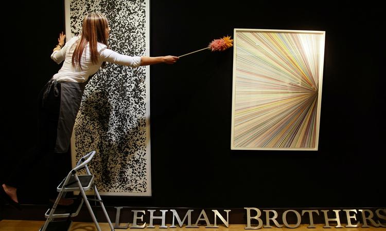 Krak-auktion. Knap 70 mio. kr. indbragte en auktion i New York af Lehman Brothers-kunst. Det er imidlertid bare en dråbe i havet i forhold til reguleringen efter den største konkurs i USA's historie. 