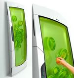 Det gelé-baserede køleskab Bio Robot Refrigerator vandt anden pladsen - og ideen er, at man stikker sine madvarer på køl i en kølegelé, hvilket gør, at køleskabet er mere pladseffektivt. 