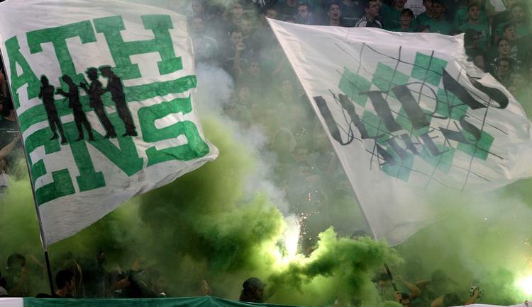 inferno. Der bliver gang i sagerne og sang i gaderne, når Panathinaikos får besøg af FCK. Arkivfoto. 