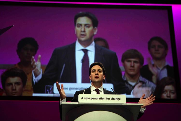 Formand. »Alt for ofte købte vi gamle, etablerede tankesæt, og nogle gange blev vi endda det etablerede«, sagde Labours nye frontmand, Ed Miliband. 
