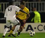 Mål. Andrej Arsjavin scorede for Arsenal, men brændte også et straffespark. Det gjorde Partizan også i slutminutterne, men da førte Arsenal allerede 3-1. 