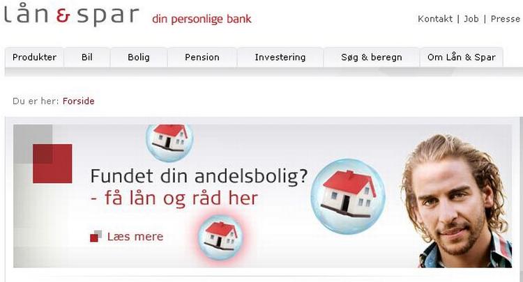 Hullet i Lån &amp; Spar Banks netbank opstår både når man bruger nemID og bankens gamle login og uanset om man bruger Internet Explorer eller for eksempel Googles Chrome som browser. 