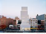 Den japanske tegnestue SANAA deltager i arkitektkonkurrencen om den nye kunsthal. SANAA har for nylig færdiggjort The New Museum i New York, der ses her. 