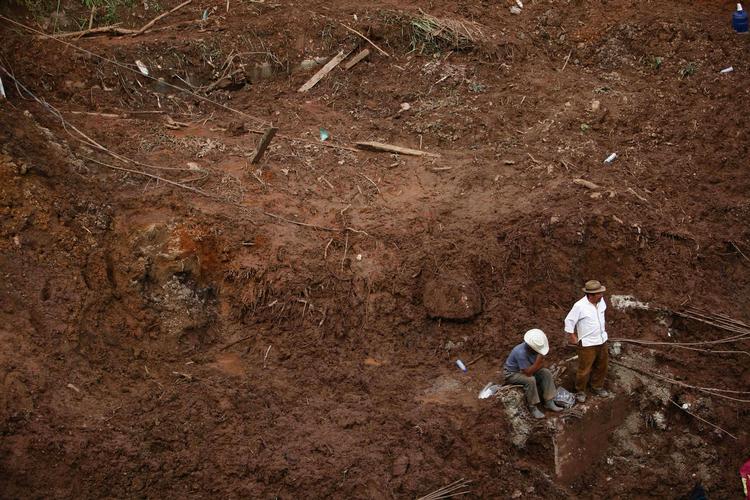 Mudder. Mexico er ramt af flere jordskred efter kraftig regn. Billedet er fra Oaxaca-staten i går. 