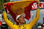 Tredobbelt. Alberto Contador har med årets sejr i Tour de France vundet verdens største cykelløb tre år i træk. 