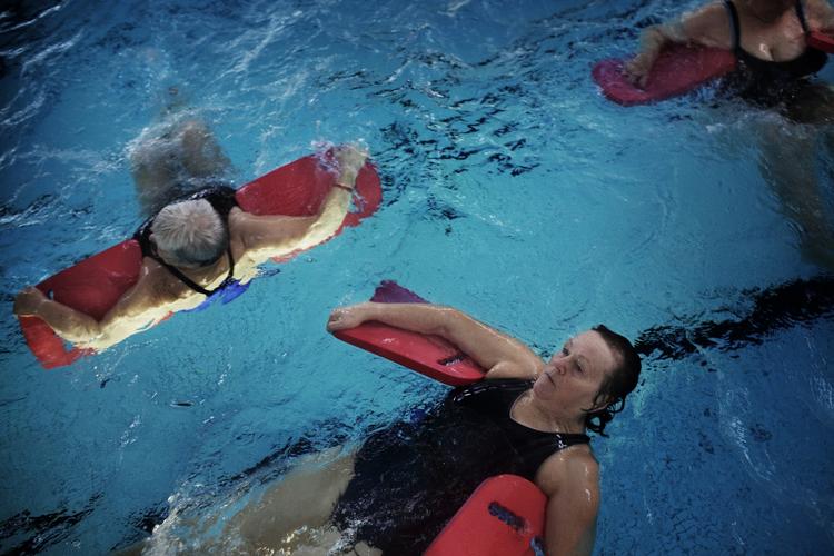 Den nye træningform Aquapunkt kan opleves i weekenden (arkivfoto). 