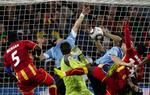VM. Luis Suarez i aktion mod Ghana i sommer. 