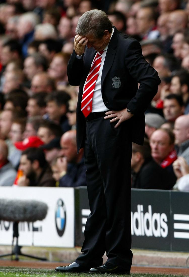 Pres. Liverpool-manager Roy Hodgsons ansættelse kan hurtigt komme til diskussion, hvis holdet ikke snart kommer ind i en sejrsstime. 