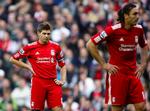 nederlag. Liverpools græker, Sotirios Kyrgiakos (t.h), scorede mod Blackpool, men tabte alligevel 2-1. 