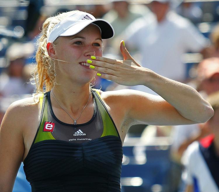 Stjerne. Kineserne kan gøre sig håb om sejrskys fra Wozniacki. Arkivfoto. 