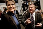 RIVALER. De to toppolitikere har tidligere mødtes til statsministerkandidat-duel i Politikens Hus. (Arkivfoto) 