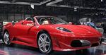Sådan ser en Ferrari F430 Spider ud. Pressefoto. 