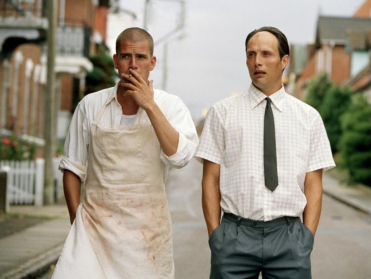 STØTTE.  Anders Thomas Jensens 'De Grønne Slagtere' fra 2003 er en af de film, der har fået støtte gennem ordningen 60-40. Ordningen giver DFI mulighed for at udbetale 60 pct. i støtte til en spillefilm, hvis den vurderes til at kunne sælge mindst 175.000  biografbilletter i Danmark. Ordningen produktionsstøtter 7-12 film om året. 