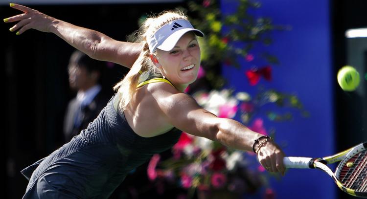 vinderattitude. Caroline Wozniacki er inde i en fantastisk stime af sejre. Og kan nu mærke, at toppen af verdensranglisten er nær. 