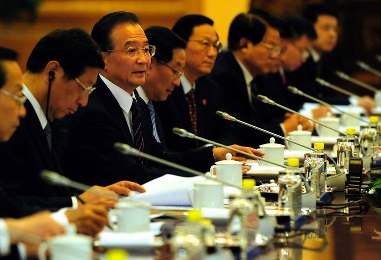 China. Chinese Premier Wen Jiabao. 