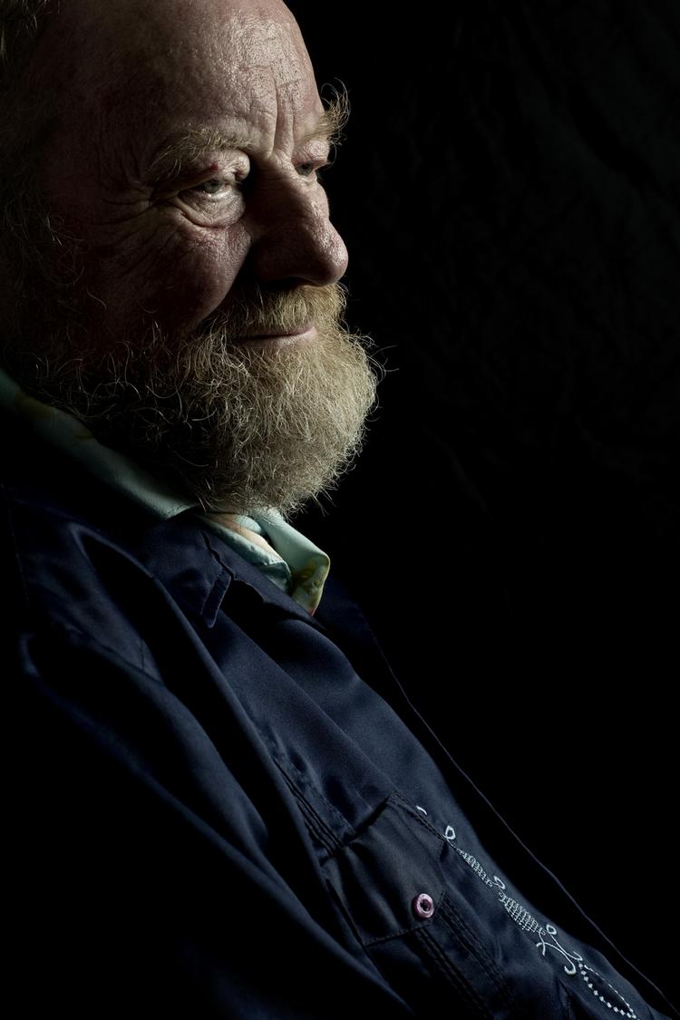 Muhammedtegner. Kurt Westergaard optræder på den norske tegning med sin egen famøse tegning af profeten Muhammed. Arkivfoto. 