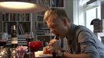 Yidrk. »Jeg havde håbet på, at jeg kunne spise det, men modet svigtede lidt. Men jeg havde det da inde i munden«, lød det med nogen stolthed fra den 42-årige talkshowvært. 