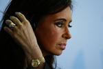 PRÆSIDENT. Argentinas Cristina Fernandez de Kirchner reagerer med vrede over britisk militærøvelse ved Falklandsøerne. 