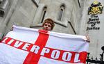 lettelse. Efter Højesterets afgørelse samledes Liverpool-tilhængere i sang og slagsange mod de amerikanske ejere af klubben. 