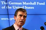 Forsvar. Under åbningstalen i dag i Bruxelles advokerer Anders Fogh Rasmussen, generalsekretær for Nato, for et missilforsvar. 