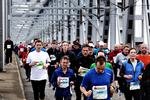 Lillebælt Halvmaraton er hurtigt blevet populært. Billedet er taget under årets løb. Foto: Niels Christensen 