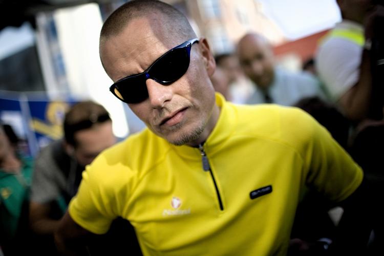 syg. Michael Rasmussen har kørt rundt med sygdom i kroppen flere dage i Italien. Arkivfoto. 