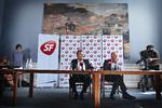 Tavshed. SF er splittet i i spørgsmålet om, hvorvidt gruppeformand Ole Sohn bør undskylde for sin fortid. Arkivfoto. 
