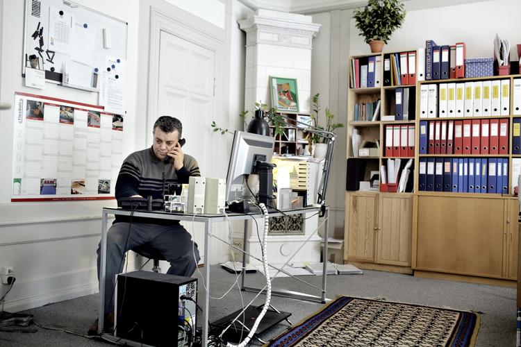 Spionage. ROJ TVs nuværende direktør, Imdat Yilmaz, anklager sin forgænger for spionage. Arkivfoto. 