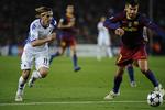 rekord. Med en smule større træfsikkerhed kunne Cesar Santin have sikret FCK et ufortjent point mod Barcelona. Men FCK fik da en tilskuerrekord med hjem fra Spanien. 