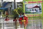 Floods caused by heavy monsoon rains have killed 12 people in Thailand 