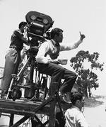Mesterværk. Filmens instruktør og stjerne, Orson Welles, under indspilningerne til 'Citizen Kane'. 