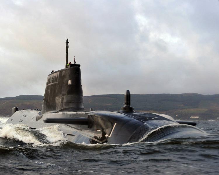 HMS Astute er Storbritanniens største kraftigste ubåd nogensinde. 