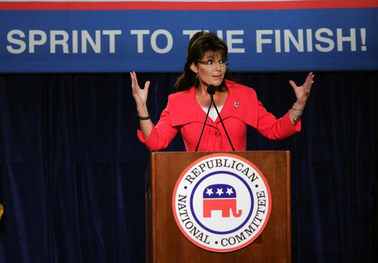 Populær. Sarah Palin langer ud efter Obama forud for midtvejsvalget i næste måned. 