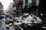 Italy Naples Trash