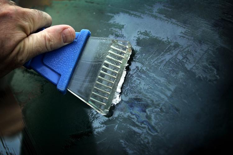 Frost. Der bliver udbredt nattefrost i weekenden. Arkivfoto. 