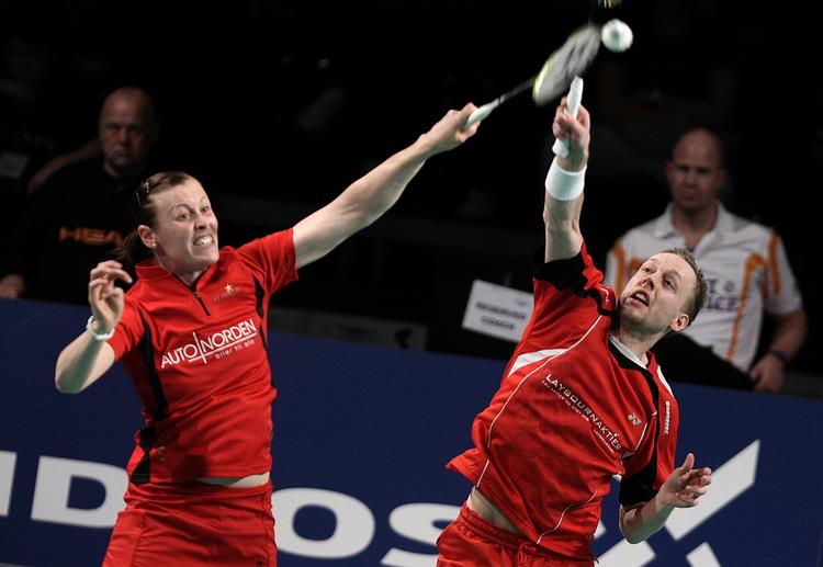 dobbelTchance. Kamilla Rytter Juhl er seedet til semifinalen i mixed double sammen med Thomas Laybourn, men har også 'fået lov' til at forsøge sig i damedouble med Christinna Pedersen. Arkivfoto. 
