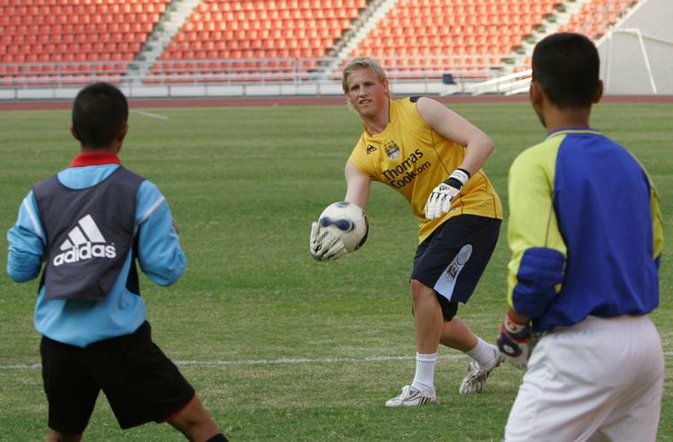 0-4. Kasper Schmeichel og Leeds skuffede igen på hjemmebanen. Arkivfoto. 