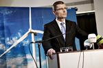 FREMTIDSPLANER. »Jeg mener ud fra et ledelsesmæssigt og langsigtet synspunkt, at vi har gjort det rigtige«, sagde Ditlev Engel på et pressemøde, som i dag blev holdt i Danmark. 