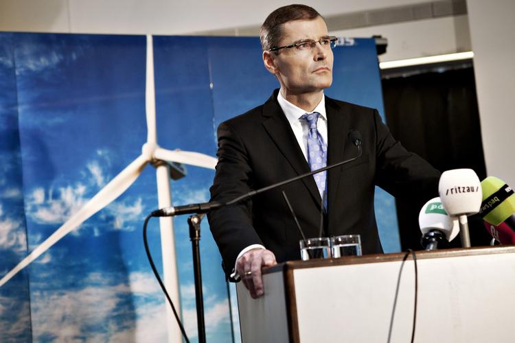 FREMTIDSPLANER. »Jeg mener ud fra et ledelsesmæssigt og langsigtet synspunkt, at vi har gjort det rigtige«, sagde Ditlev Engel på et pressemøde, som i dag blev holdt i Danmark. 