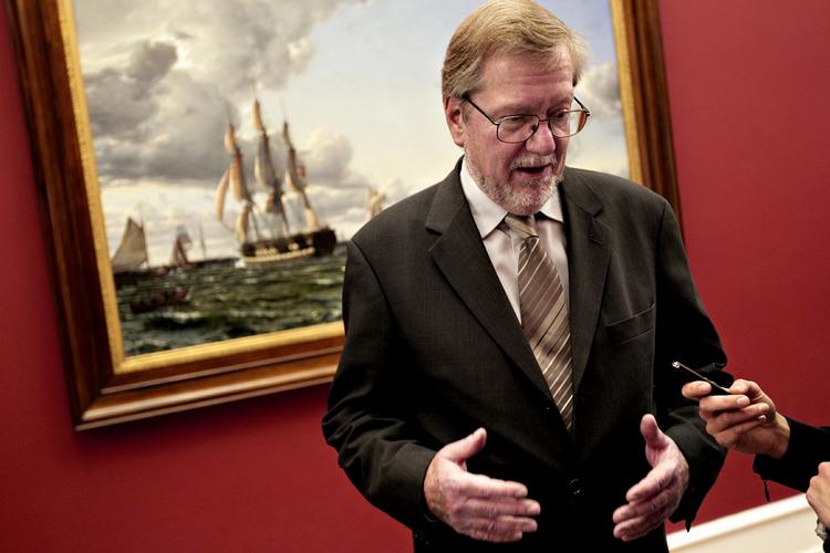 ordknap. Kulturminister Per Stig Møller (K) må ikke udtale sig om Plummer-sagen. 