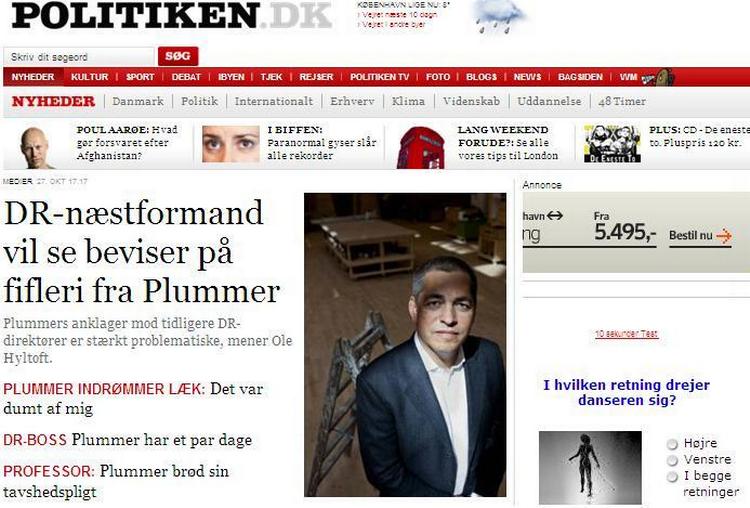 Guld. Det er blandt andet politiken.dk's muligheder for at lege med billed- og fontstørrelser, der indbringer netavisen guld i årets kategori 'Webforsider'. 