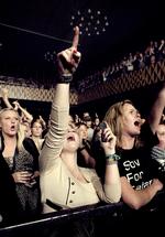 Publikum i Store Vega til koncert med Nephew på Spil Dansk Dagen 2009. Foto: Johan Rosenmunthe. 